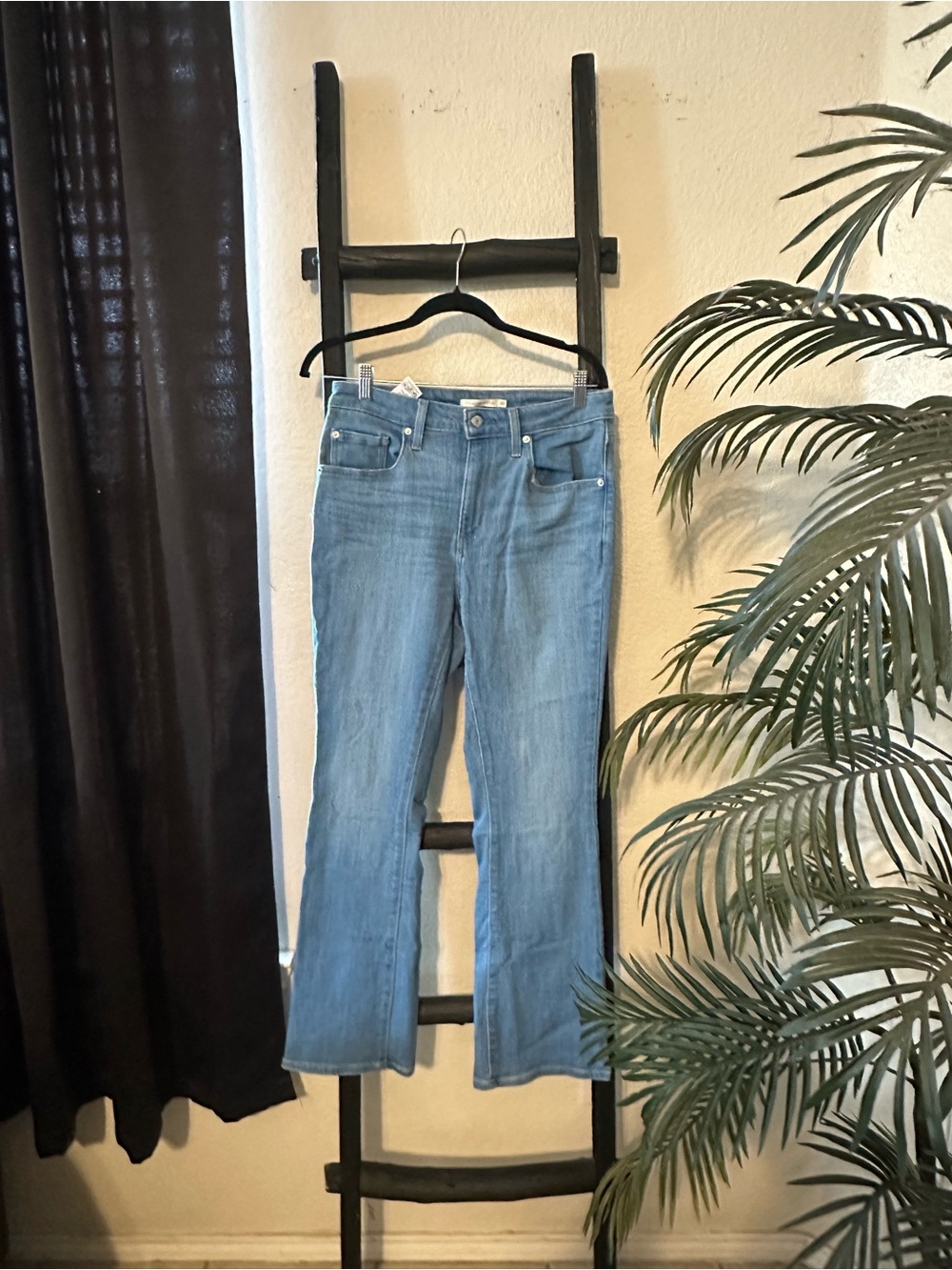 Levi's Light Blue Flare Jeans